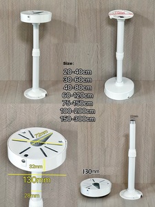 Soporte de Pared y Soporte de Poste de Forma I Rentable, Soporte de Extensión de Plástico para Cámaras CCTV y Cámaras Domo - Product Image 5