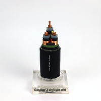 LX YJV32 Mittelspannungskabel 3-adrig 70mm 100m 150mm 185mm Kupfer/XLPE/SWA/PVC Armiertes Stromkabel für Bauanwendungen IEC 60502