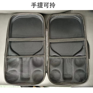 Estuche portátil para raqueta de pickleball con cremallera, de fibra de vidrio, para viaje y transporte. - Product Image 3