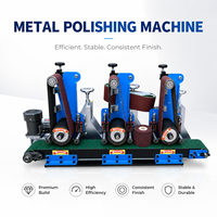 Machine à polir en acier inoxydable MECOR pour le rondissage des bords, le décapage des traces, le polissage sans tourbillons, faible bruit, haute rigidité, puissance 9 kW