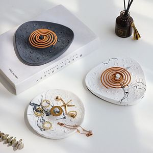 Support pour spirales anti-moustiques et encens en bois de santal, style Astronaute, avec plateau anti-cendres, en pierre, Art Déco, durable, pour décoration intérieure - Product Image 1