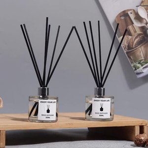 Hotel Maßgeschneiderter Langlebiger Umweltfreundlicher Glas Handgefertigter Schilfrohr-Stick Aromatherapie-Diffusor Flüssige Verdunstung Individualisierung - Product Image 1