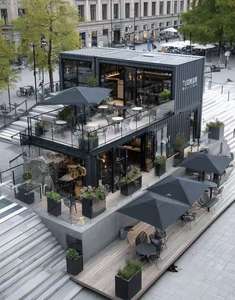 <span class=keywords><strong>บ้าน</strong></span>คอนเทนเนอร์เหล็กสองชั้น ขนาด 20 ฟุต ทนทาน ดีไซน์ทันสมัย เหมาะสำหรับโรงแรมระดับไฮเอนด์ รีสอร์ท <span class=keywords><strong>บ้าน</strong></span>พักตากอากาศ และสำนักงาน - Product Image 4