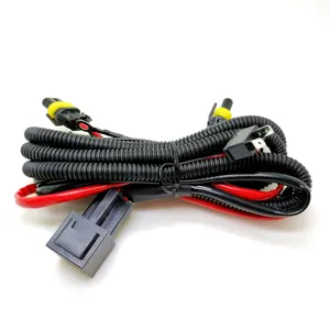 SKYEARTH factory offer H7 Relay Wire Harness Wiring Adapter Extension Cable Xenon For HID Conversion Kit