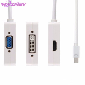 Thunderbolt 3 Trong 1 Mini Dp Hiển Thị Cổng Dp Để HDMI DVI VGA Dp Chuyển Đổi Cáp Adapter Đối Apple Macbook Pro Không Khí Mini - Product Image 3