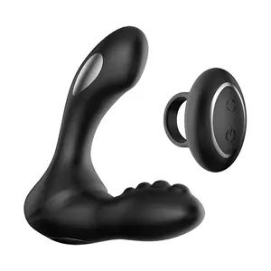 बिजली के झटके प्रोस्टेट मालिश गुदा प्लग थरथानेवाला इलेक्ट्रो ई Stim Dildo सेक्स Toyger