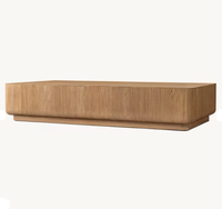 Table basse rectangulaire RH OEM CIRO, style moderne classique, pour salon, villa, hôtel, table centrale mobile décorative