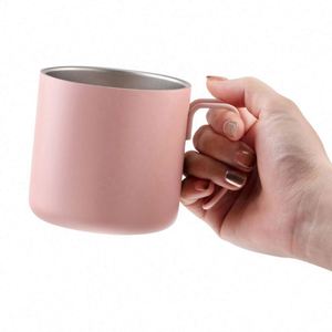 แก้วกาแฟแบบพกพา สแตนเลสสองชั้น พิมพ์ลายโลโก้ - Product Image 6