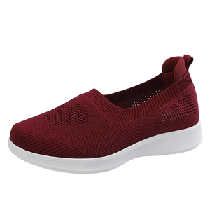 Nouvelles Arrivées : Mocassins Sportifs Femme à Enfiler, Chaussures Bateau Tendance, Respirantes, Légères et Amortissantes, Baskets de Marque - Product Image 1