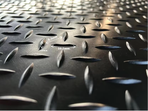 Plancher en caoutchouc antidérapant à motif de saule pour l'extérieur, épaisseur de 3mm, revêtement en caoutchouc styrène butadiène, coussin en caoutchouc antidérapant - Product Image 6