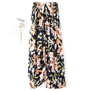 <span class=keywords><strong>Pantaloni</strong></span> da <span class=keywords><strong>donna</strong></span> in <span class=keywords><strong>viscosa</strong></span> <span class=keywords><strong>pantaloni</strong></span> larghi Casual estate Palazzo <span class=keywords><strong>pantaloni</strong></span> da spiaggia sciolti <span class=keywords><strong>pantaloni</strong></span> da spiaggia <span class=keywords><strong>con</strong></span> coulisse - Product Image 4