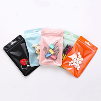 Pochettes d'emballage en plastique personnalisées en gros sacs zip-lock transparents à fermeture éclair refermable pour bijoux boucles d'oreilles Sachet Emballage