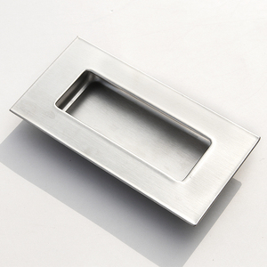 Stainless Steel Sliding <strong>Door</strong> Flush Handle Oval Recessed Finger 3621 Pull Handle - Product Image 3