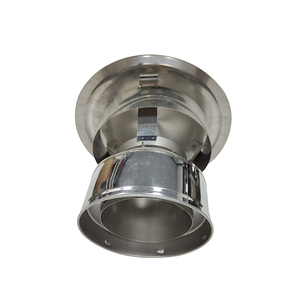 5 "Color de <span class=keywords><strong>metal</strong></span> Acero inoxidable Doble pared Twist Lock <span class=keywords><strong>Chimenea</strong></span> Tubería Escudo Techo Lluvia Cap/Techo <span class=keywords><strong>Chimenea</strong></span> Cap - Product Image 5