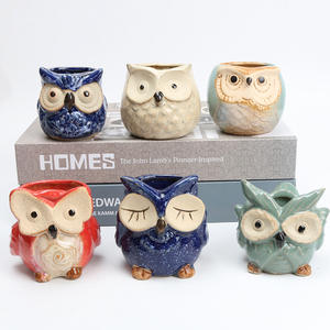 Maceta de Jardín de Arcilla Divertida <span class=keywords><strong>y</strong></span> Bonita con Forma de Animal para el Día de la Madre, Económica, para Plantas, Decoración de Jardín - Product Image 4