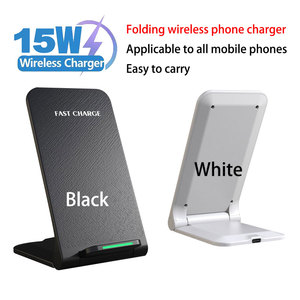 Base de Carga Inalámbrica Plegable de 15W para iPhone 17 16 15 14 13, S24 S23 <span class=keywords><strong>S22</strong></span> Ultra S25, Estación de Carga Rápida - Product Image 1