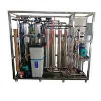 Système de purification d'eau électrique entièrement automatique 5 étapes 1000 LPH en acier inoxydable, contrôlé par application, équipement de filtration RO de haute qualité