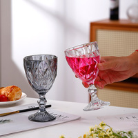 Flûtes à champagne en verre acrylique incassable avec pied bleu, verres à vin résistants aux chocs, sans BPA, pour fêtes et événements, vente en gros