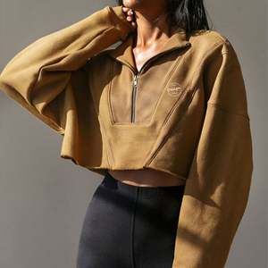 Venta caliente logotipo personalizado con capucha vestido Casual señoras suéter pulóver Jumper Tops manga larga de talla grande para mujer - Product Image 2