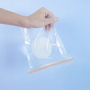 Custom Wholesale Freezer Pe Ldpe Food Storage Pack Zipper Ziplock Zip Lock Transparent Clear Keep Fresh Plastic Packaging Bag