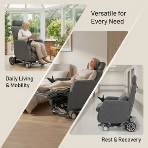 Silla Elevadora Eléctrica con Batería y Función de Silla de Ruedas, Silla de Movilidad para Personas Mayores y Discapacitadas - Product Image 4
