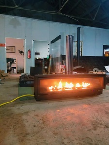 USA moderno 1500mm lineare in acciaio <span class=keywords><strong>a</strong></span> <span class=keywords><strong>Gas</strong></span> naturale <span class=keywords><strong>inserto</strong></span> <span class=keywords><strong>camino</strong></span> telecomando riscaldamento <span class=keywords><strong>per</strong></span> uso interno in ville - Product Image 5