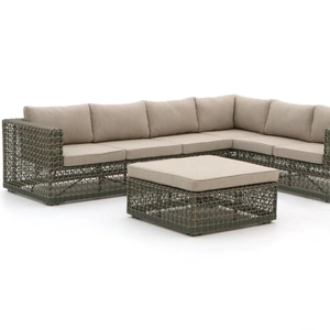 Temporada <span class=keywords><strong>2022</strong></span>, <span class=keywords><strong>bistro</strong></span> de estilo francés moderno, terraza de ratán, asientos al aire libre, restaurante, patio, muebles de exterior, juego de sofá - Product Image 1
