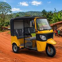 Tuk-tuk à essence pour passagers, tricycle à 3 roues, capacité de 1000 kg, réservoir de 35 L, taxi-tricycle rapide