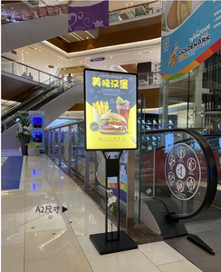 Thủy tinh Vẽ Hộp đèn siêu mỏng biển quảng cáo treo tường thang máy Áp phích phục vụ quán trà sữa Bảng hiển thị menu - Product Image 4