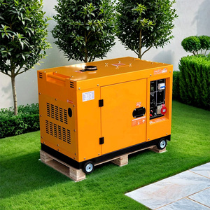 Generador de Gasolina Silencioso Monofásico de 3KW, 5KW, 6KW, 8KW, 220V/50Hz, Arranque Automático, DC 24V, 4 Protecciones, 4 Tiempos, Refrigerado por Aire, para el Hogar - Product Image 1