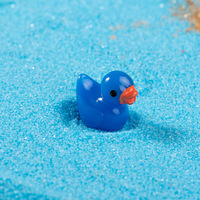 Petits canards bricolage artisanat accessoires Figurines de canard miniatures pour maison de poupée décor jardin Aquarium résine QF marque