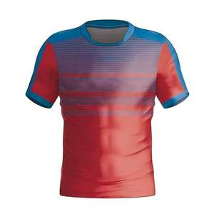 Vente en gros de maillots de rugby australiens personnalisés avec logo, numéro et nom, manches courtes, pour hommes et femmes, t-shirts d'été - Product Image 3