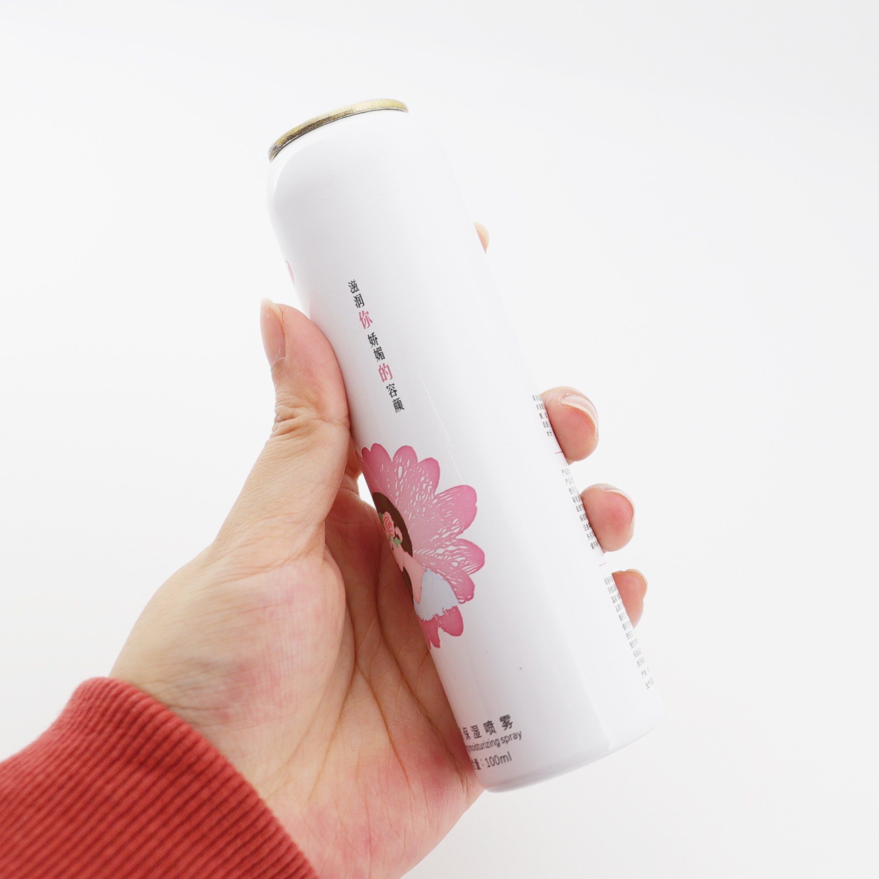 80 мл, оптовая продажа, пустые алюминиевые аэрозольные банки с распылителем для увлажняющего тонера с индивидуальным логотипом