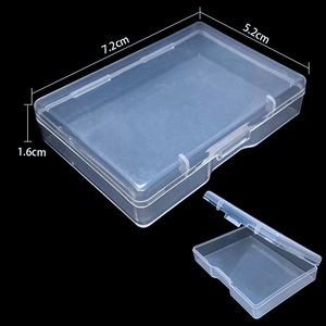 Scatola di Stoccaggio Quadrata Trasparente Riciclabile in Plastica PP Yinliang Modello YLWKD04 per Accessori Domestici e Imballaggio Elettronico - Product Image 6