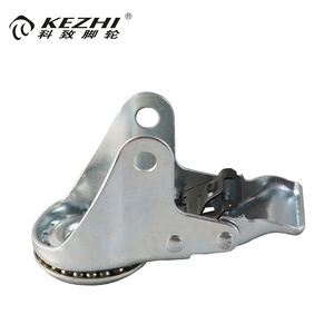 Quality assurance bolt hole medium duty wheel and TPR caster brake - Product Image 2