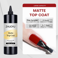 Vente en gros 1kg Gel UV liquide mat de finition en vrac sans HEMA sans TPO sans résidu fournitures pour ongles de créateur certifié CPSR