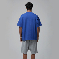 T-shirts 275 GSM 100 % Coton à Épaules Tombantes, T-shirts Oversize Vierge Personnalisables, Fabricant de Logos Streetwear, T-shirts Homme