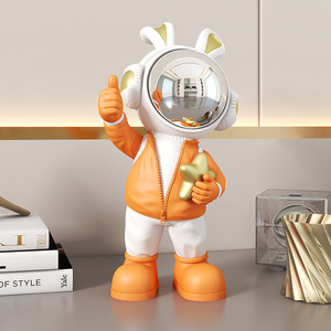 Elegante y Adorable Figura <span class=keywords><strong>de</strong></span> Astronauta <span class=keywords><strong>de</strong></span> Resina, Adorno <span class=keywords><strong>de</strong></span> Astronauta, Regalo Empresarial, Decoración <span class=keywords><strong>de</strong></span> Entrada Interior para el Hogar - Product Image 2