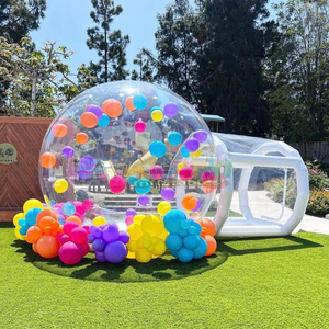 Blow up outdoor tienda burbuja hinchable kids commercial inflatable <b>bubble</b> house for outdoor events party - Product Image 3