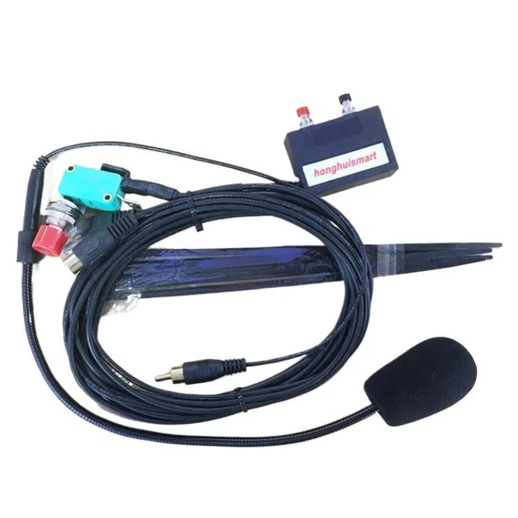 ICOM için 8 pins ile Handsfree mikrofon hoparlör IC-2200H IC-2720 IC-2820 IC-V8000 vb otomobil araç temel radyo