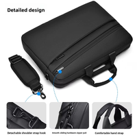 Sac à main pour homme de grande capacité, sac messager léger, sac bandoulière pour ordinateur portable, sacoche de travail pour le travail et le bureau