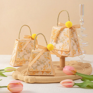 Cajas <span class=keywords><strong>de</strong></span> Regalo <span class=keywords><strong>de</strong></span> Dulces <span class=keywords><strong>con</strong></span> Cinta para Boda, Personalizadas, <span class=keywords><strong>de</strong></span> Lujo, Reutilizables, para Invitados <span class=keywords><strong>de</strong></span> Boda, Venta al Por Mayor Directa <span class=keywords><strong>de</strong></span> Fábrica - Product Image 3