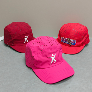 Casquette de course résistante à l'eau à séchage rapide Casquette de course légère Casquette de sport réglable en plein <span class=keywords><strong>air</strong></span> Casquette de sport non structurée Casquette de performance sportive - Product Image 3