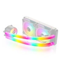 Accessoires COOLMOON ST390 ST350 Rgb pour PC, tube Argb pour refroidisseur d'eau, tube néon Argb 5V, support OEM, tube de refroidissement Argb