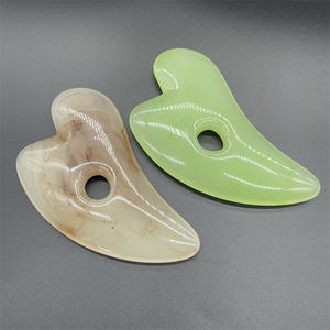 Üretici toptan reçine balmumu büyük kalp şeklinde evrensel vücut kazıyıcı kavisli bıçak delikleri <span class=keywords><strong>CE</strong></span> sertifikalı vücut akupunktur - Product Image 5