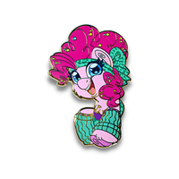 Épingles en émail personnalisées en alliage de zinc, style princesse, cheval de dessin animé, épingles de chapeau personnalisées, épingles de revers en émail dur, artisanat métallique anime