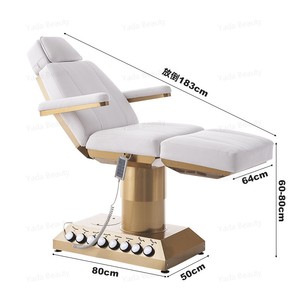 Table de massage électrique portable chauffante pour spa, lit de beauté, lit de soin du visage, lit pour extensions de cils, pour salon de beauté - Product Image 5
