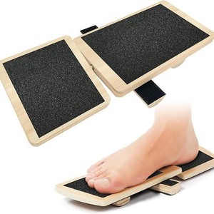 Tabla de equilibrio de madera Space Cube, antideslizante, para yoga, pilates y entrenamiento, para fortalecer el tobillo y el pie. - Product Image 1