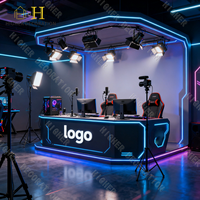 Furnitur Game Club Premium Set furnitur Bar lengkap dan kafe Internet e-sport Modern termasuk sofa besar