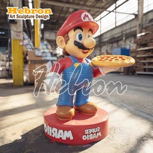 Escultura Decorativa Navideña de Anime Pintada a Mano y Personalizada de Fábrica, Estatua de Resina de <span class=keywords><strong>Mario</strong></span> <span class=keywords><strong>Bros</strong></span> en 3D - Product Image 5